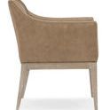Product Image 4 for Brown Leather Modern Free And Easy Dining Chair from Caracole