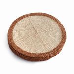 Product Image 1 for Jute Coil Round Placemats, Set Of 8 from Napa Home And Garden