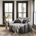 Product Image 11 for Chloe Gibson Smoke Upholstered Media Lounger from Four Hands