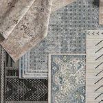 Product Image 3 for Yucca Medallion Cream/ Blue Area Rug from Jaipur 