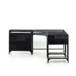 Product Image 4 for Shadow Box Desk with Filing Cabinet from Four Hands