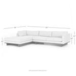 Product Image 8 for Everly 2 Piece Sectional from Four Hands