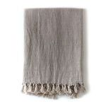 Product Image 1 for Montauk Linen Queen Blanket - Natural from Pom Pom at Home
