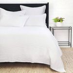 Product Image 6 for Harbour Cotton Twin Coverlet - White from Pom Pom at Home