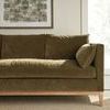 Product Image 5 for Leo 86" Olive Polyester Bench Cushion Sofa from Rowe Furniture