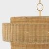 Product Image 2 for Danica Natural Wicker Pendant from Mitzi