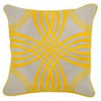 Product Image 1 for Zoey Yellow Pillow from Classic Home Furnishings