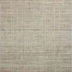 Wade Mist Gold Rug with abstract linear distressed design in warm earth tones, power-loomed polyester with fringed edges