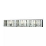 Product Image 1 for Corrugated Glass 3 Light Vanity In Polished Chrome from Elk Lighting