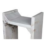 Product Image 9 for Easton White Marble Side Table from Noir