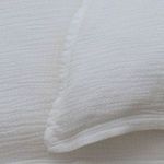 Close-up of Waverly Duvet Set showing soft wavy pebbled texture on fabric