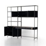 Product Image 24 for Trey Black Wash Modular Wall Desk W/ 1 Bookcase from Four Hands