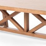 Minimalist front straight-on shot emphasizing the linear shape and classic trellis X-frame design