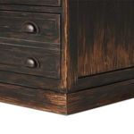 Product Image 3 for Architects Distressed Black Cabinet from Four Hands