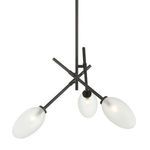 Product Image 1 for Alberton 3-Light Chandelier - Black Brass from Hudson Valley