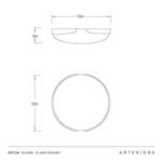 Product Image 10 for Elara Flush Mount from Arteriors