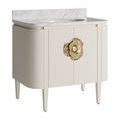 Product Image 3 for Briallen Vanity with Oval Undermount Sink from Currey & Company