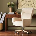 Product Image 2 for Cade Polished Aluminum Modern Executive Desk Chair from Four Hands