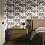 Product Image 2 for Fallingbrook Black I Wallpaper by FH Art Studio from Four Hands