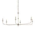 Product Image 2 for Nottaway Champagne Chandelier from Currey & Company