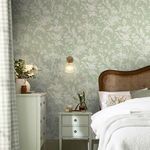 Product Image 3 for Laura Ashley Lloyd Sage Green Wallpaper from Graham & Brown