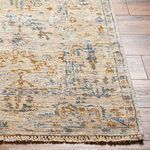 Product Image 4 for Theodora Hand-Knotted Mustard / Blue Rug - 5' x 8' from Surya