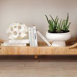 Product Image 5 for White Resin Ribbon Sphere from Jamie Young