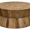 Product Image 2 for Round Tower Driftwood Drum Coffee Table from Sarreid Ltd.