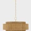 Product Image 3 for Danica Natural Wicker Pendant from Mitzi