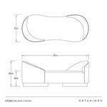 Product Image 7 for Selene Chaise Sage Performance Velvet from Arteriors