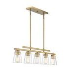 Product Image 1 for Calhoun 5 Light Linear Chandelier from Savoy House 