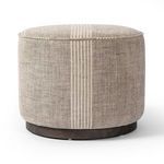 Product Image 1 for Sinclair Manchester Flint Round Ottoman from Four Hands