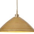 Product Image 4 for Spun 1-Light Natural Bamboo Pendant from Jamie Young