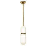 Product Image 2 for Salon Stone Pendant - Natural Stone & Brass from Regina Andrew Design
