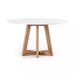 Product Image 1 for Creston Dining Table White Marble from Four Hands