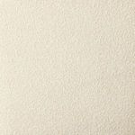 Close-up of cream boucle fabric texture showing tightly woven loops and softness