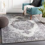 Product Image 4 for Wanderlust Charcoal / Silver Gray Rug from Surya