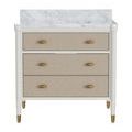 Product Image 3 for Aster 36" Vanity with Rectangular Undermount Sink from Currey & Company