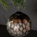 Metallic Ball Ornaments, Set of 4 image 2