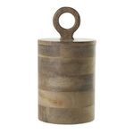 Product Image 3 for Mango Wood Canister from Accent Decor