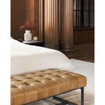 Product Image 6 for Wyatt Leather Bench from Moe's