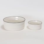 Product Image 3 for Esme Small Stoneware Pet Bowl from Creative Co-Op