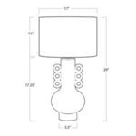 Product Image 3 for Chandra Metal Table Lamp from Regina Andrew Design