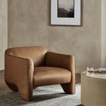 Product Image 15 for Daria Leather Upholstered Eucapel Cocoa Chair from Four Hands