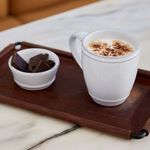 Product Image 2 for Friso Ceramic Stoneware Cappuccino Cup, Set of 6 - White from Costa Nova