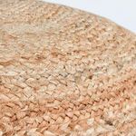 Product Image 2 for Louis Round Natural Pouf from Classic Home Furnishings