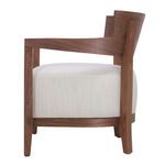 Volta Small Accent Chair - Cream White image 2