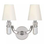 Product Image 1 for Dayton 2 Light Wall Sconce W/White Shade from Hudson Valley
