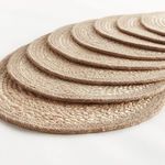 Product Image 2 for Jute Coil Oval Placemats, Set Of 8 from Napa Home And Garden