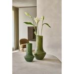 Product Image 2 for Camou Glass Spotted Vase Green Dia 6.8" from BIDKHome
